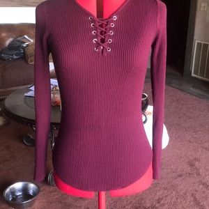 Maroon sweater